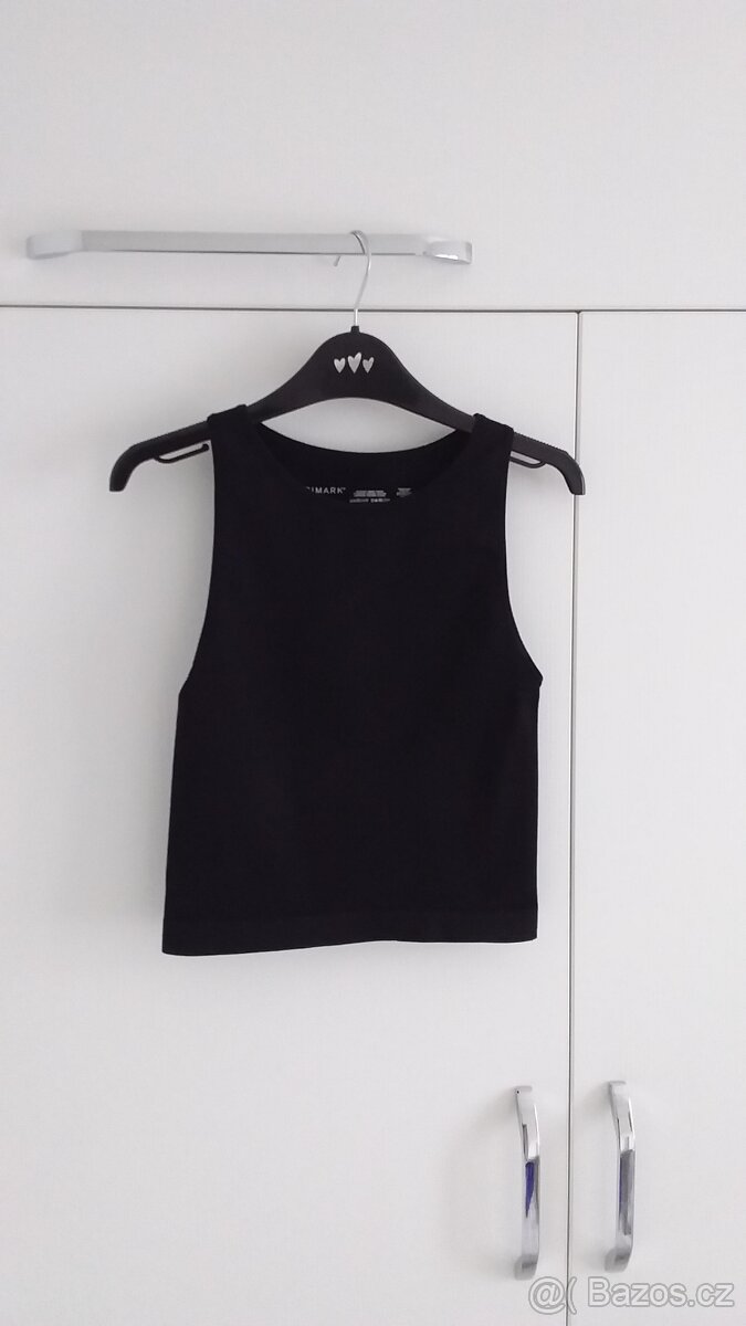 Módní dívčí dámské tílko croptop XS/S Primark
