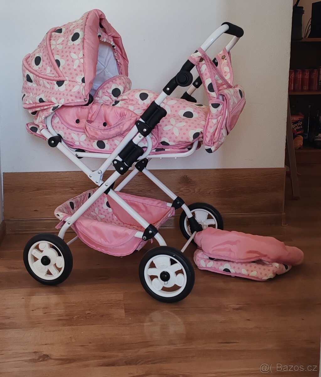 Kočárek pro panenky Tako - velký