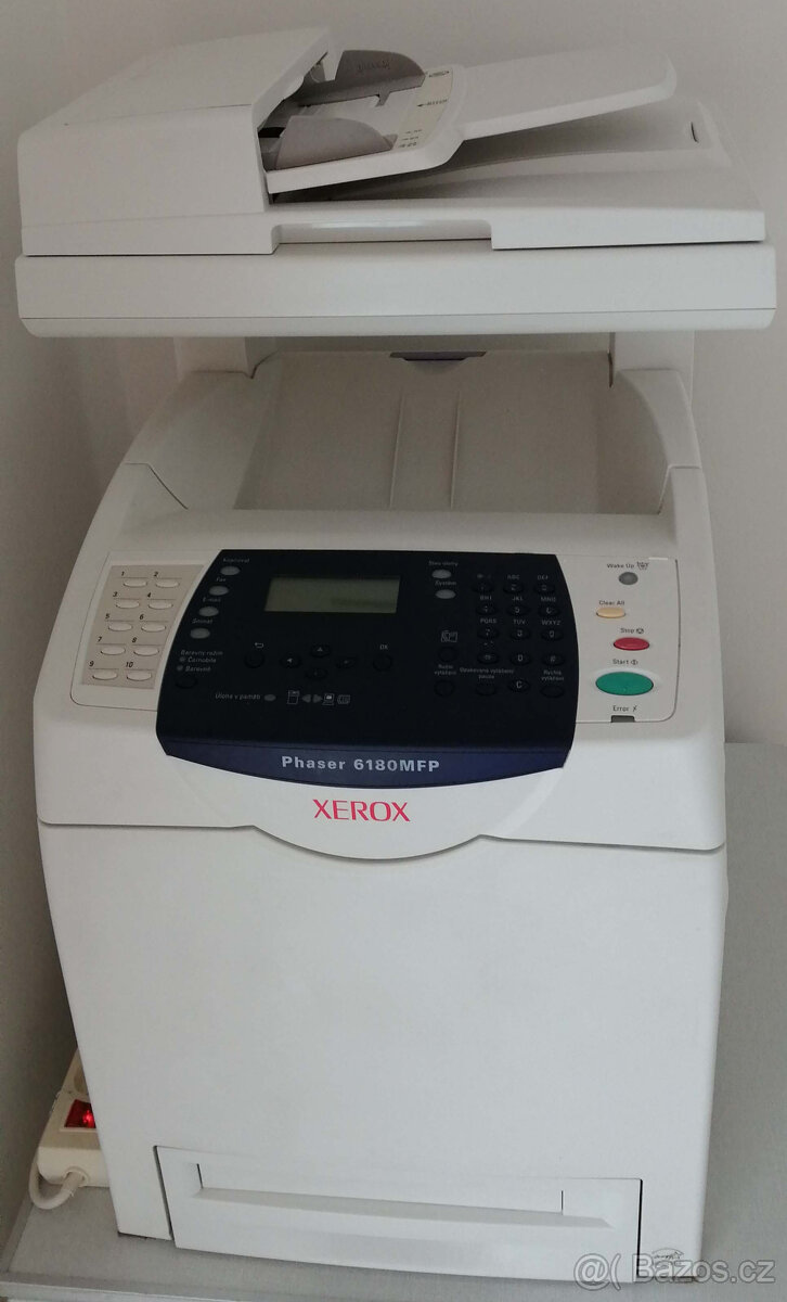 Tiskárna Xerox Phaser 6180MFP +tonery 113R00723-6 alt. X6180
