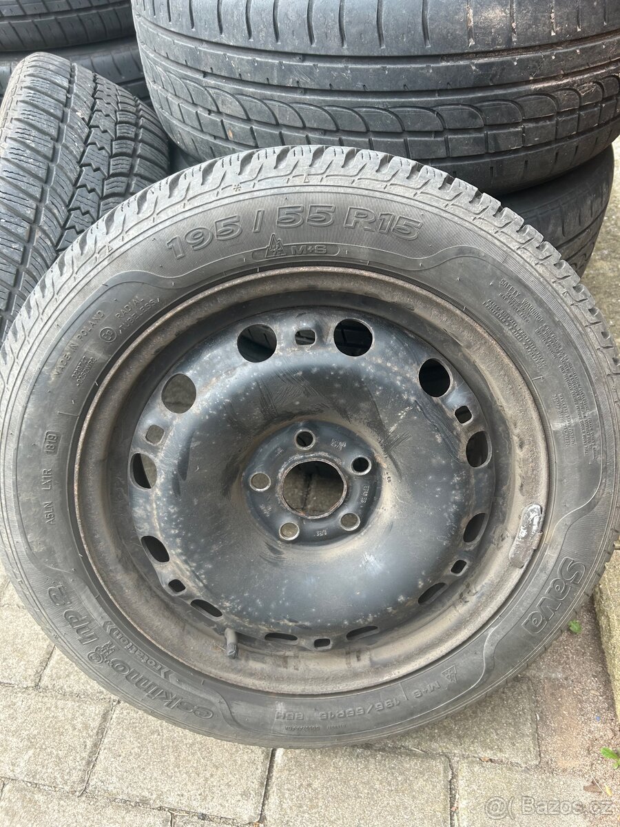 plechové disky 5x100 r15