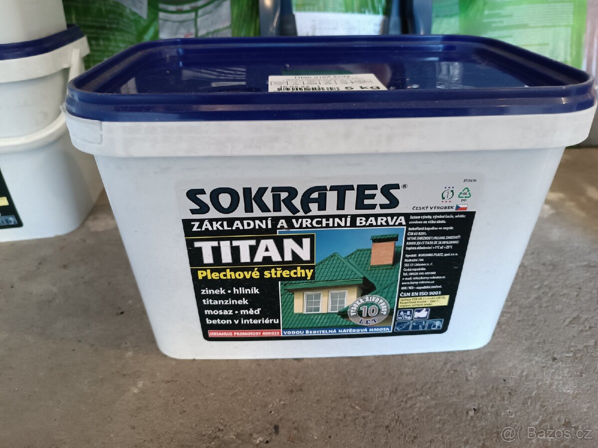 Barva na střechu Sokrates
