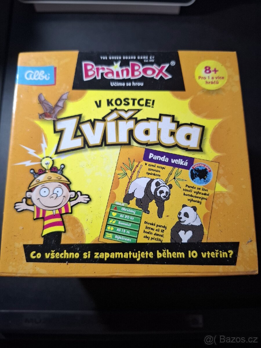 BrainBox - zvířata (postřehová a vědomostní hra)