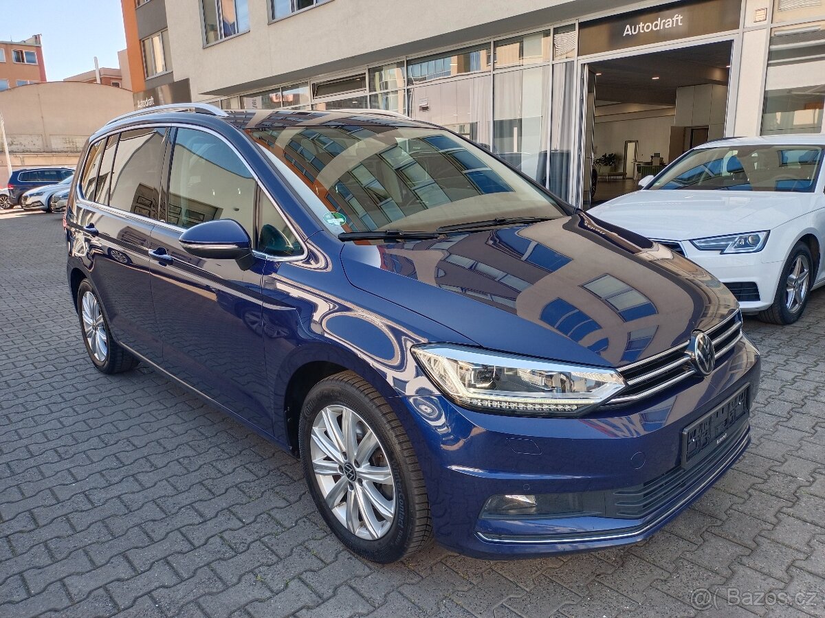 VW Touran Highline 2.0TDI 110kW DSG ACC Tažné Navi ERGO DAB