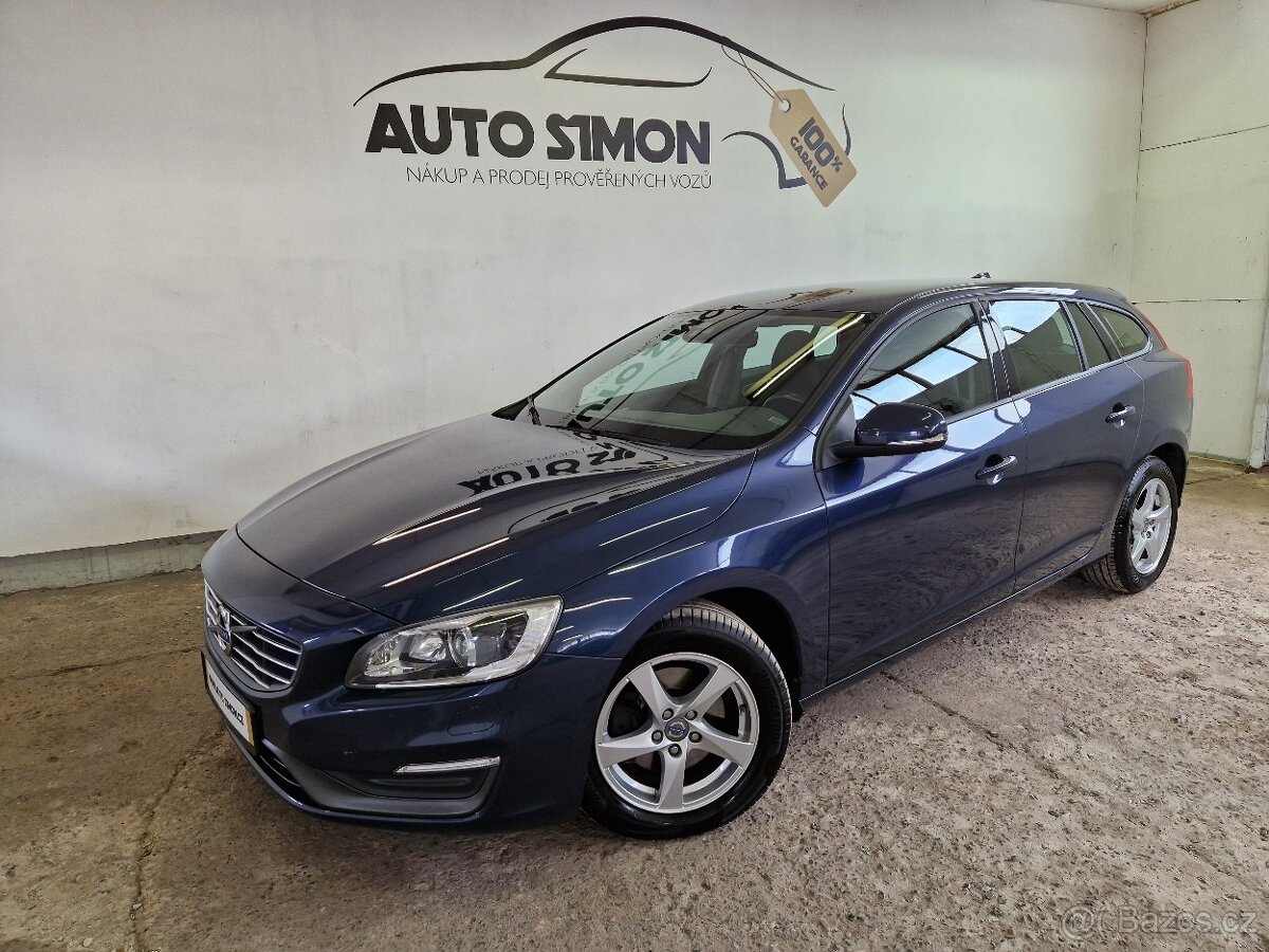 Volvo V60 D4 120kw-1.Majitel-Led-Xenon-Tažné Zařízení
