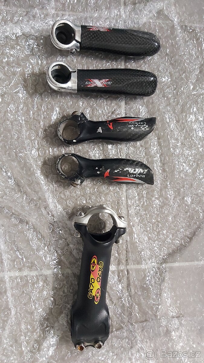 Carbon rohy Bontrager, ZOOM, Al představec Easton EA70