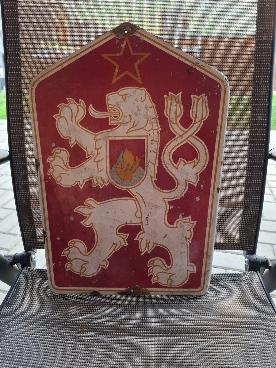 Smaltovaná cedule