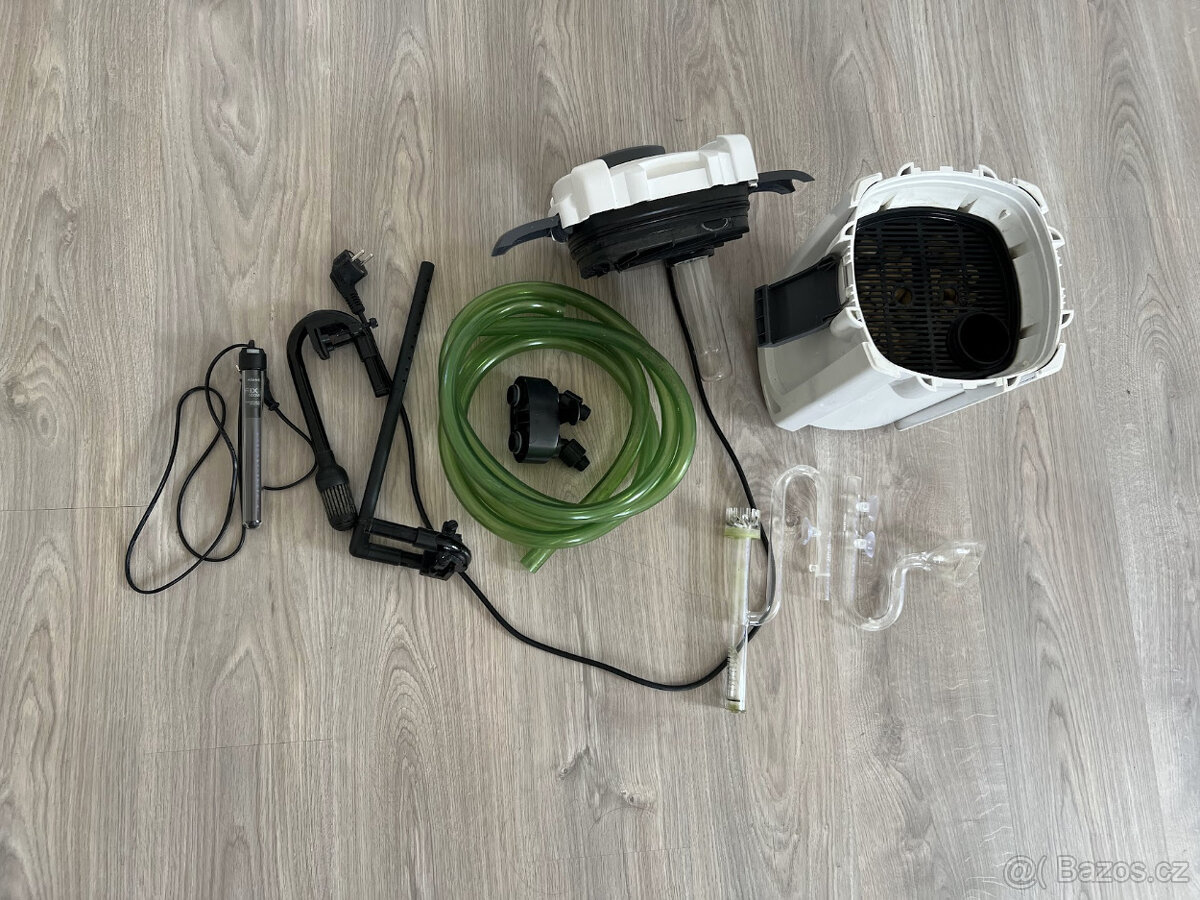 Akvarijní příslušenství, Vnější filtr, topítko, lilly pipes
