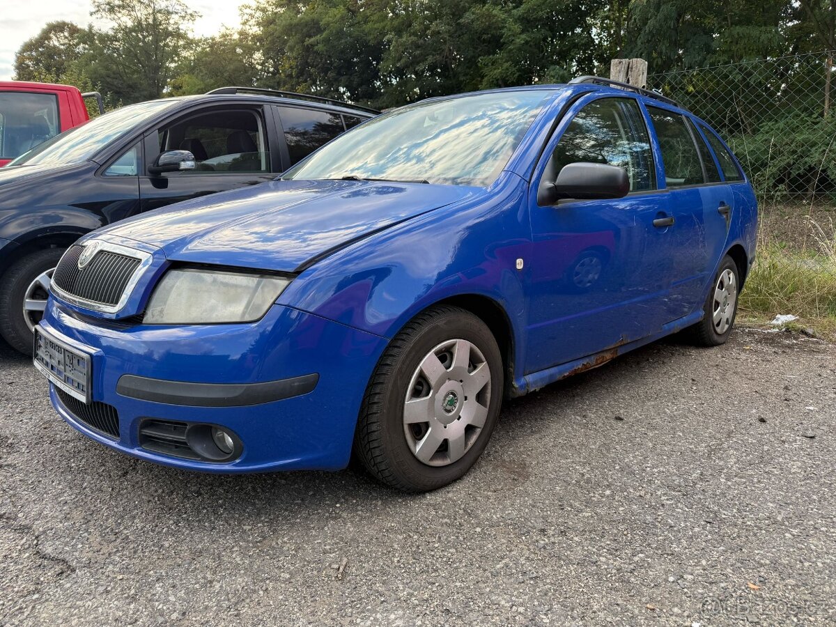 Prodam Skoda Fabia 1.4 55 kw rv.10.2005 dovoz z Nemecka