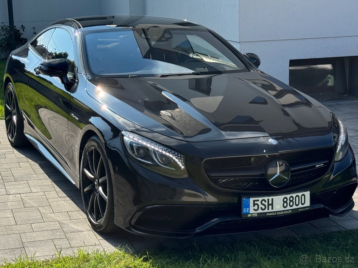 Mercedes-Benz Třídy S coupé, S63AMG,4MATIC,430KW,ČR