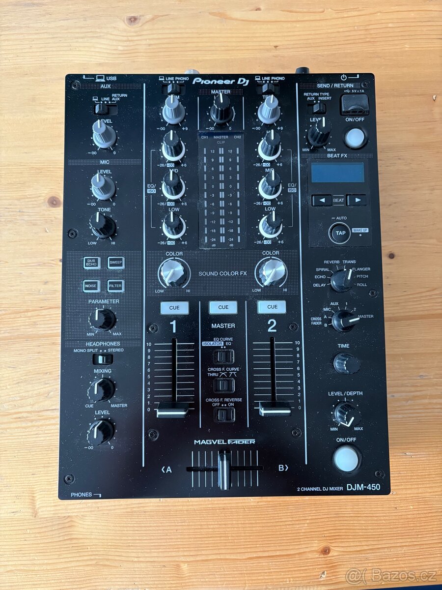 Pioneer DJM 450 - stav nového
