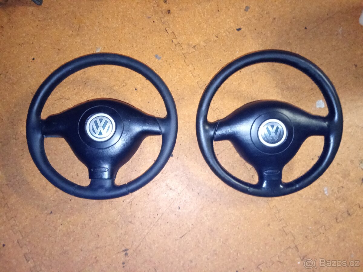 Tříramenný volant ve golf 4
