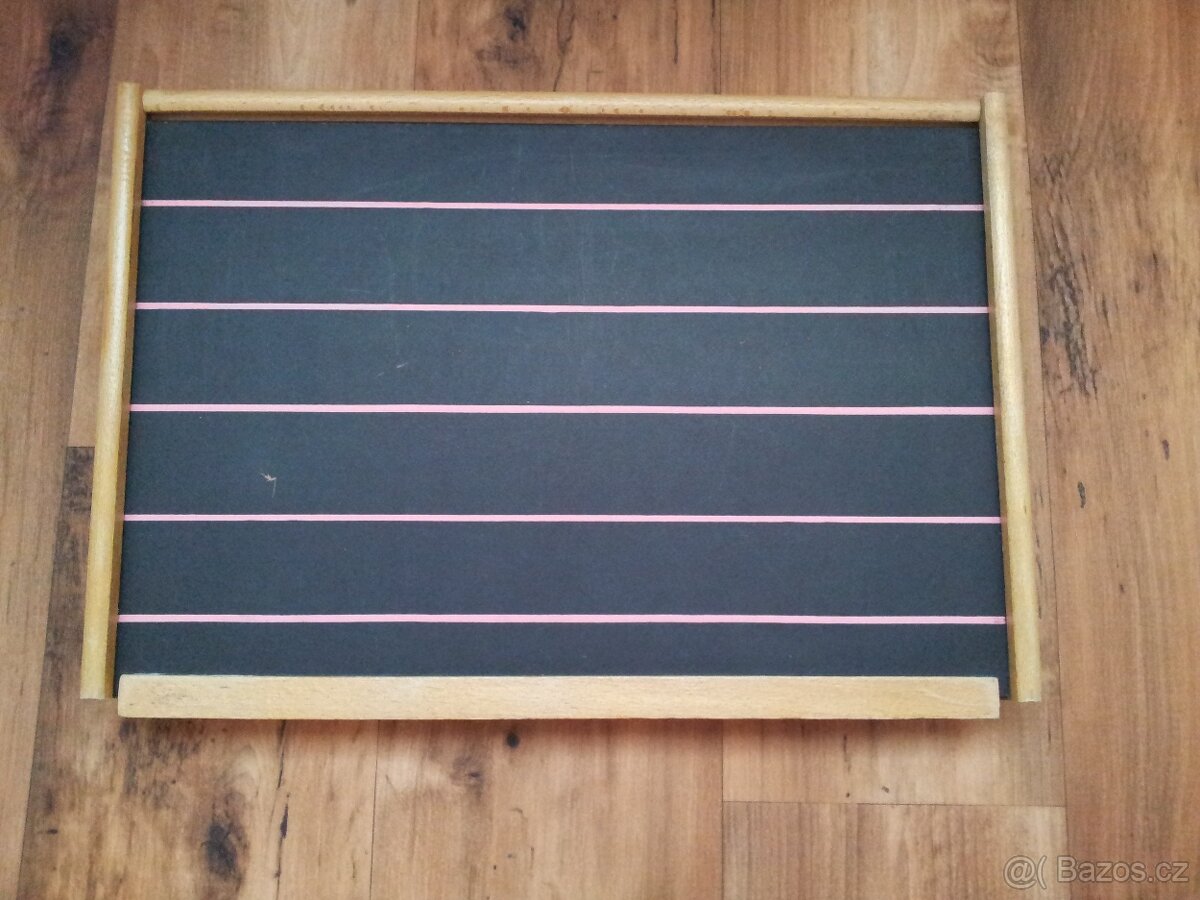 Retro dětské počítadlo - krabicová tabule