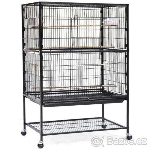 Výroba voliéra, klec pro malé i velké ptáky, papoušky 135x80