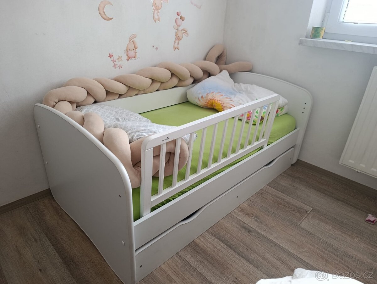Dětská postel 70×140 s matrací