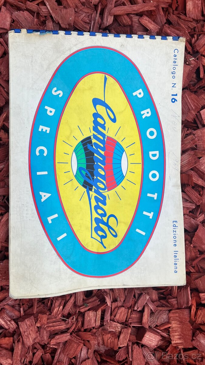 starý katalog Campagnolo N. 16 z roku 1969