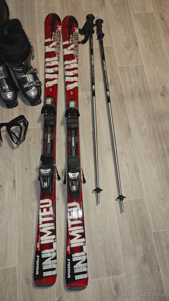 Lyže + přezkáče