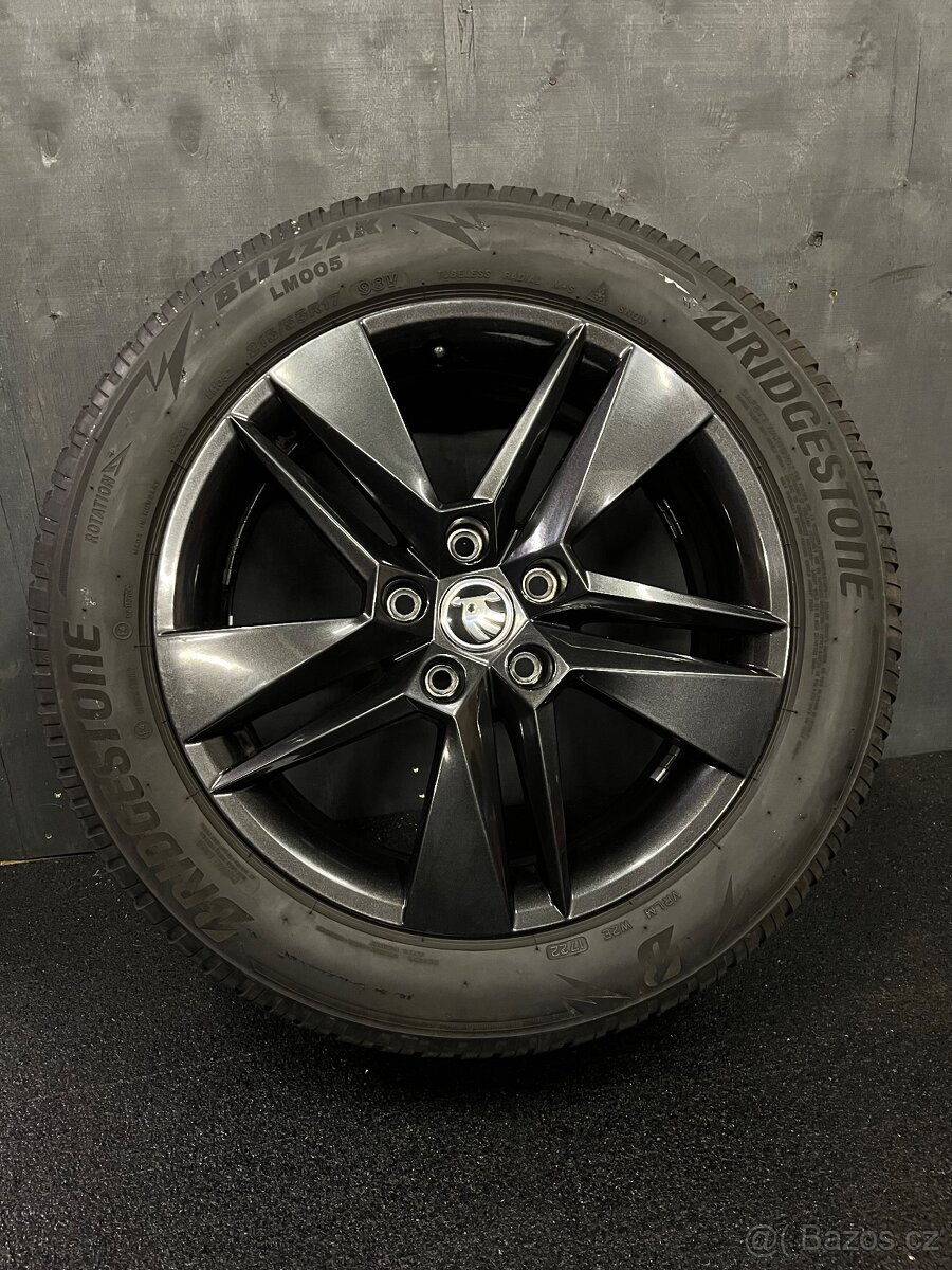 Originální zimní kola Markab Škoda Superb III 5x112 R17