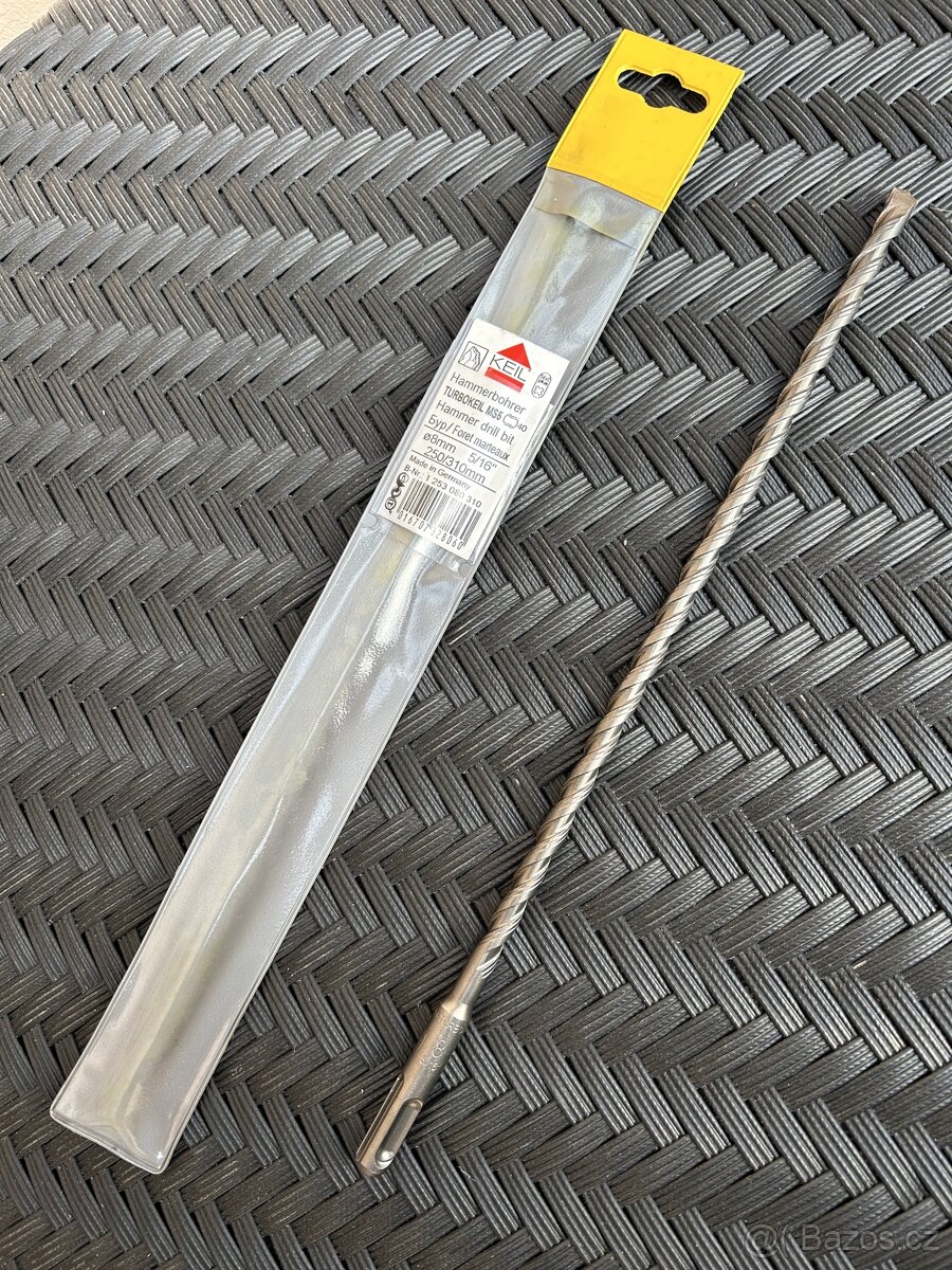 Nové vrtáky 130ks SDS plus 8x250/310