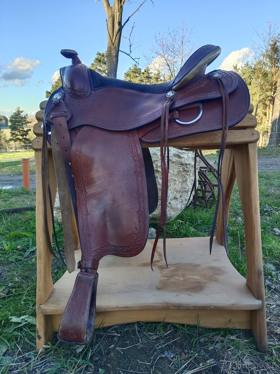 All around Zajac westernové sedlo 17