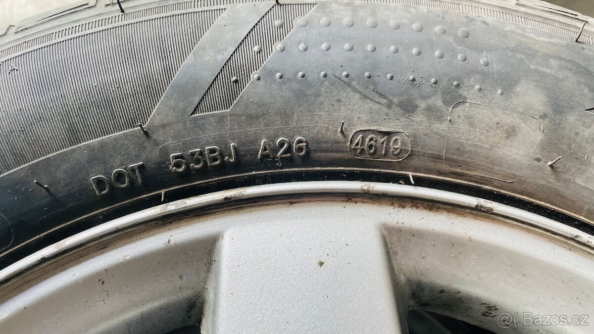 Lítá kola + pneu r16