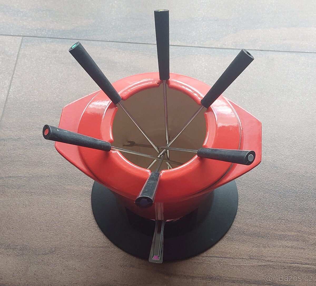 Le Creuset litinový set na fondue