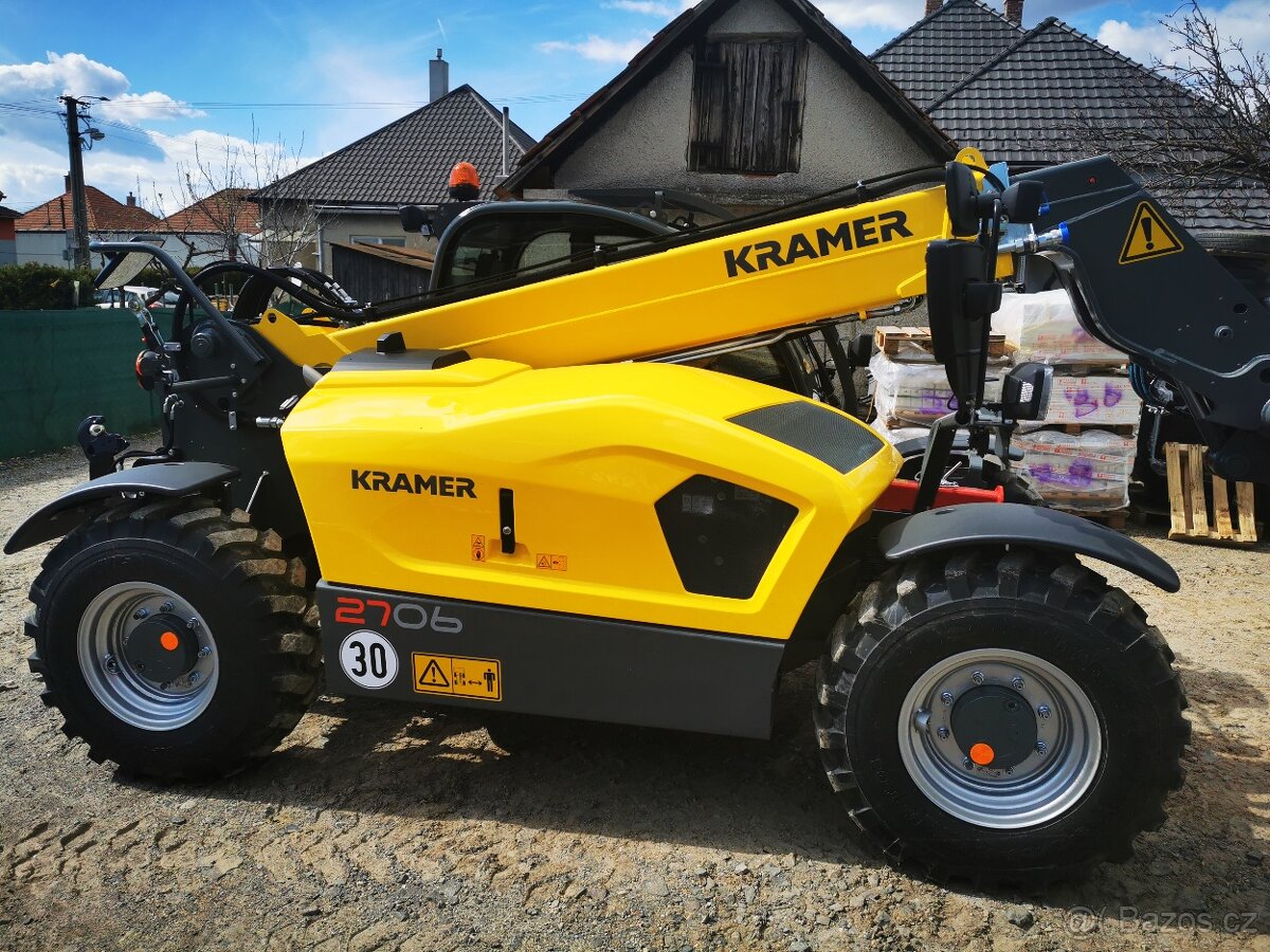Kramer nakladac manipulator manitou merlo JCB CAT traktor