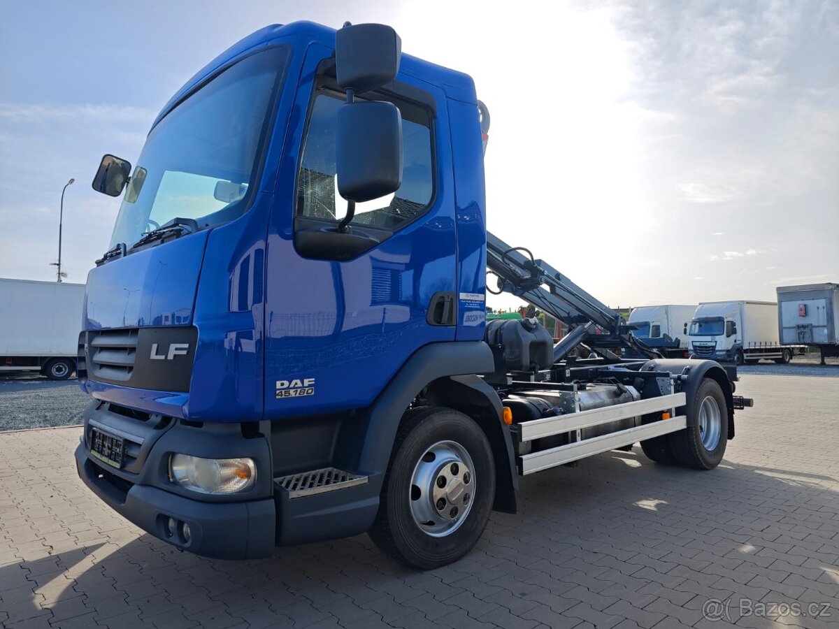 DAF LF 45.180, NOVÝ 6t hákový nosič