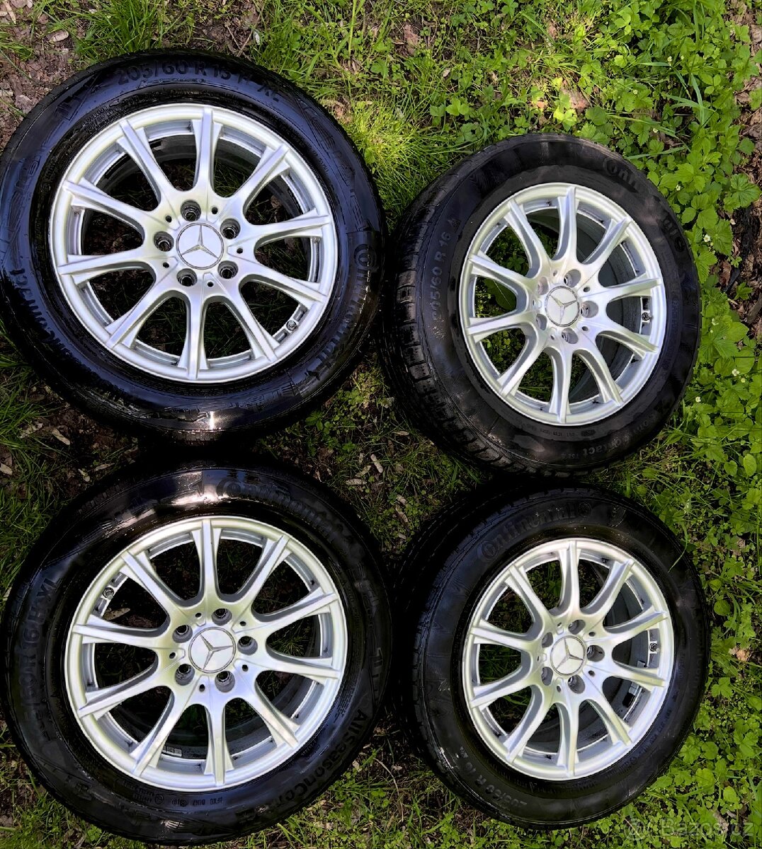 Celoroční sada Mercedes 5x112 205/60 R16 ET38