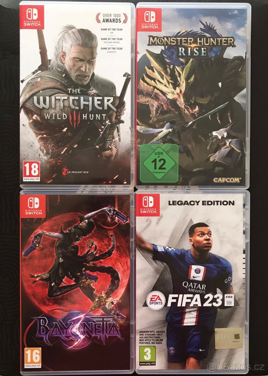Nintendo Switch hry