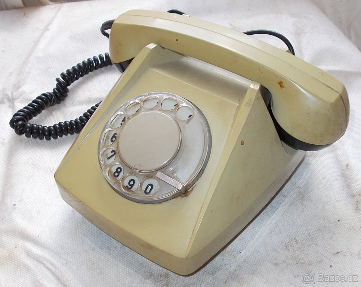 Retro telefon.