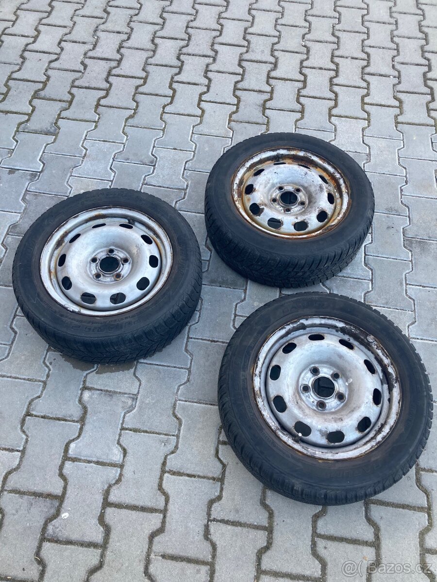Plechové disky 3x, 185/60 R14