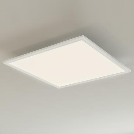 LED stropní svítidlo Briloner s pohybovým čidlem 60x60cm