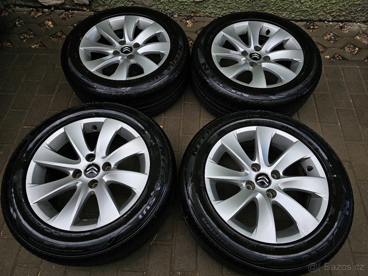 ALU letní kola disky Citroen R16 4x108 C4 Berlingo ET26