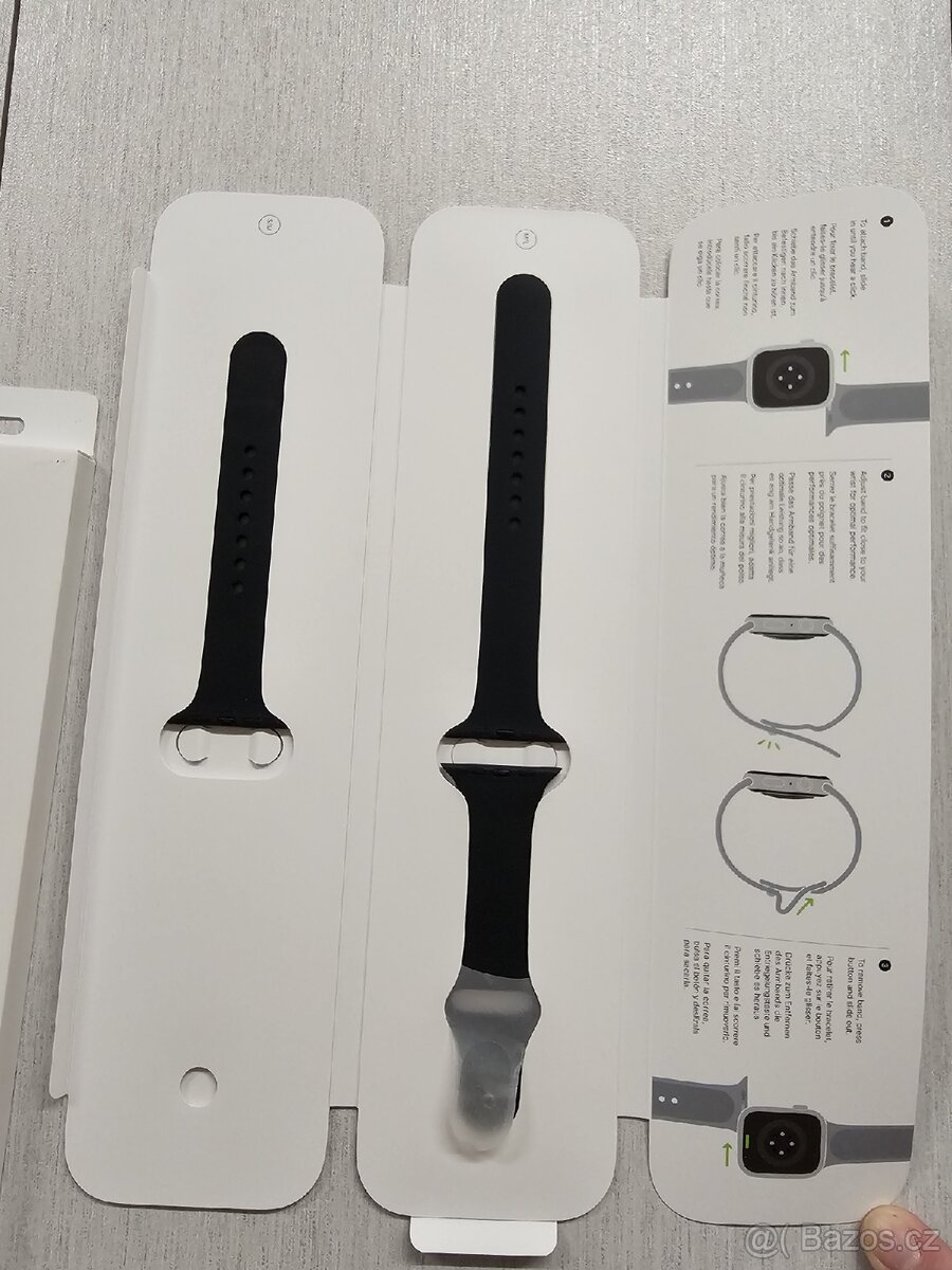 Midnight Apple Watch sport band 45 mm, top stav