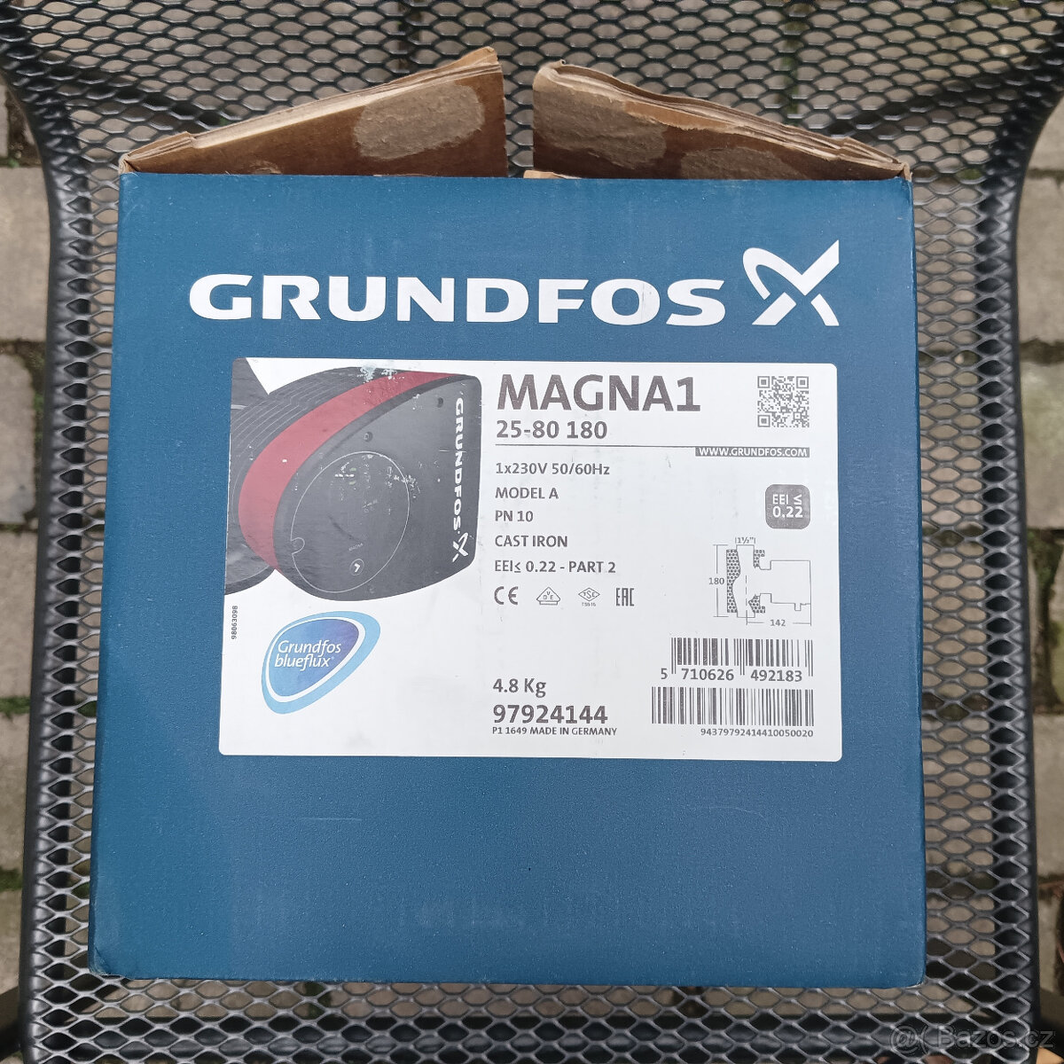 Čerpadlo Grundfos MAGNA1 25-80 180, nové