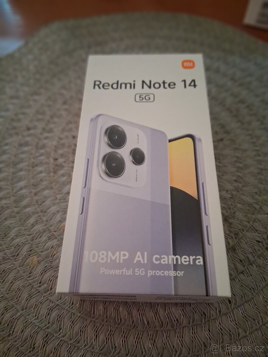 Xiaomi redmi note 14 5G 256GB ram 8+8