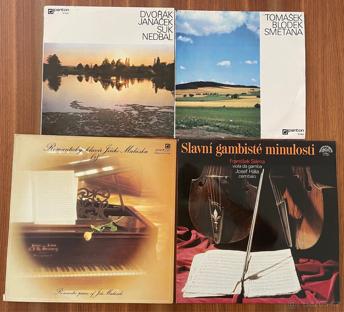 Gramofonové desky, LP, vážná hudba, 8ks