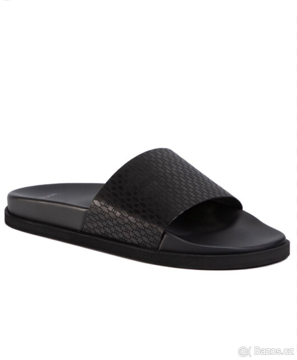 Pánské kožené nazouváky Hugo Boss v. 43