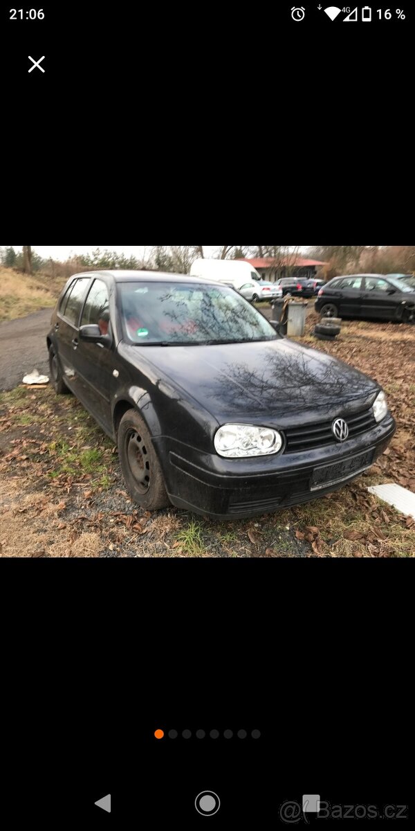 Vw Golf 4 1.6 77kw benzin 5 dver