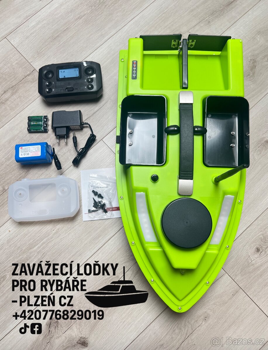 Zavážecí loďka s GPS (Rybářská)