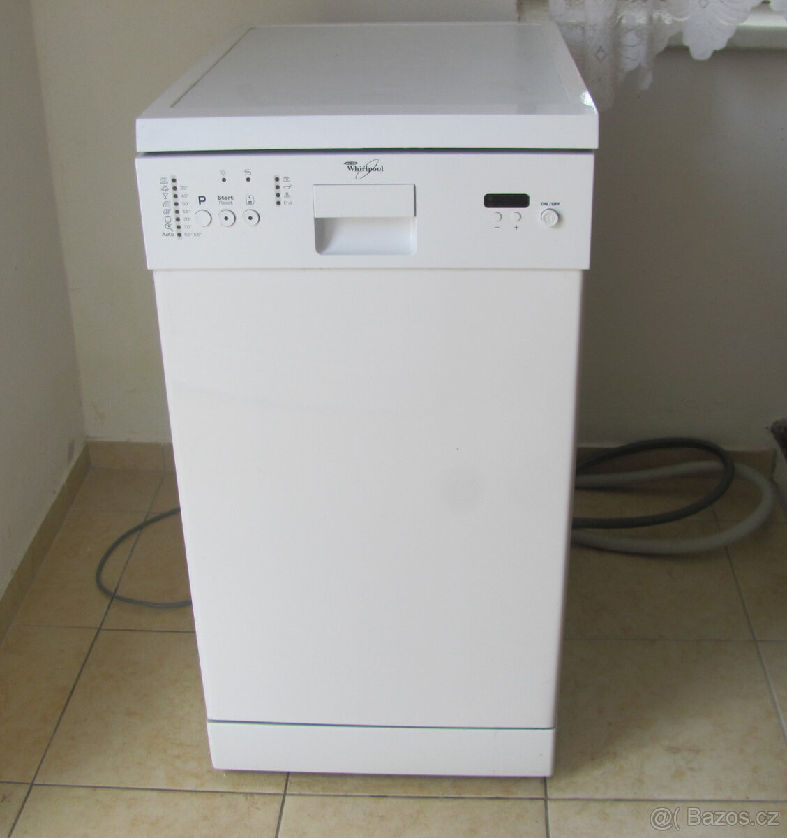 ÚZKÁ MYČKA NÁDOBÍ WHIRLPOOL 10SAD - A+ - 45cm