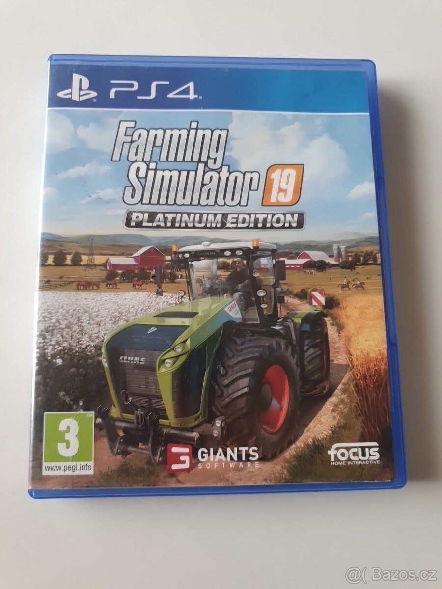 PS4 hra - Farming Simulator 19 - Platinum Edition