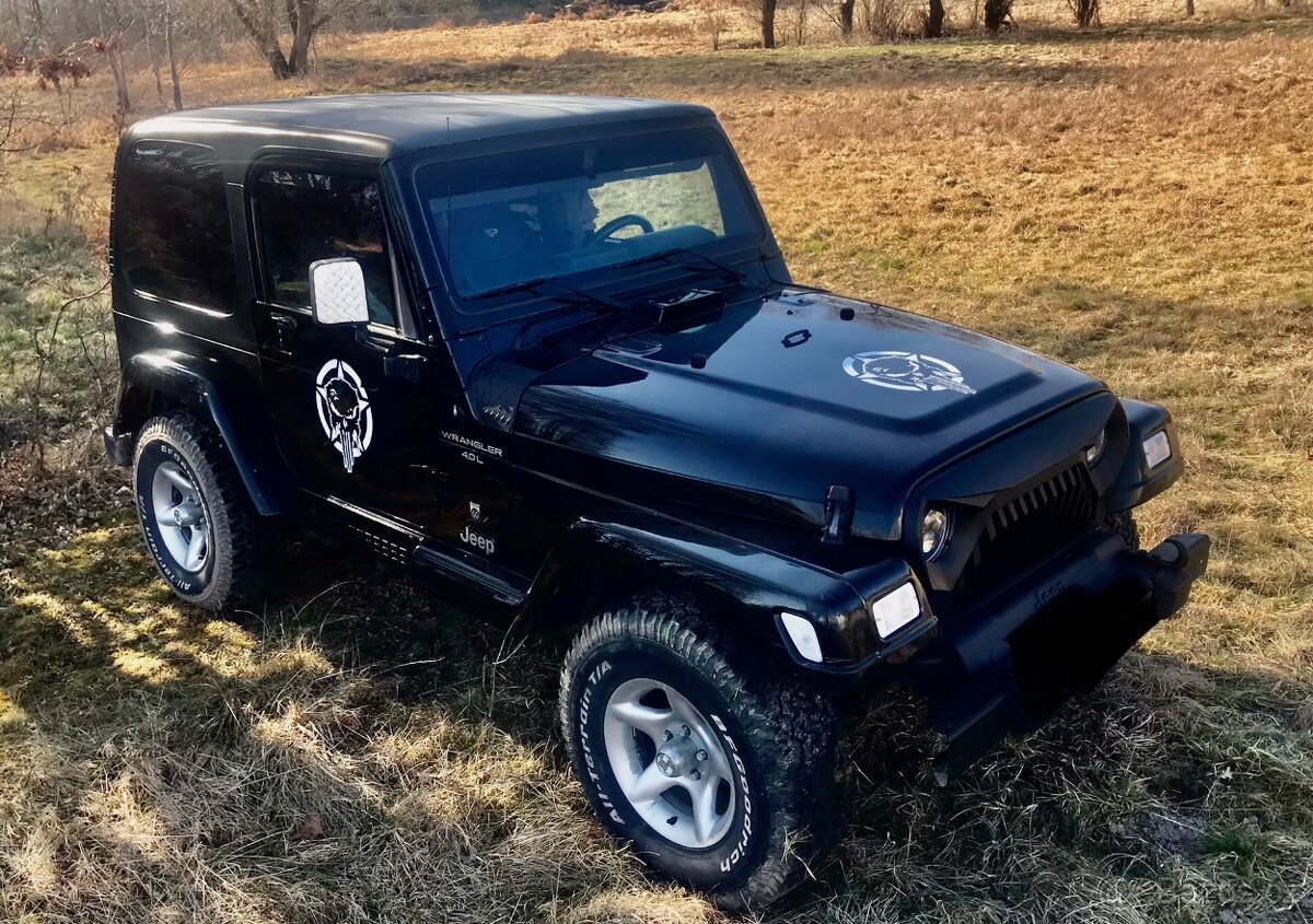 Jeep Wrangler 4.0L 6ti válec TJ 4X4 evropská verze