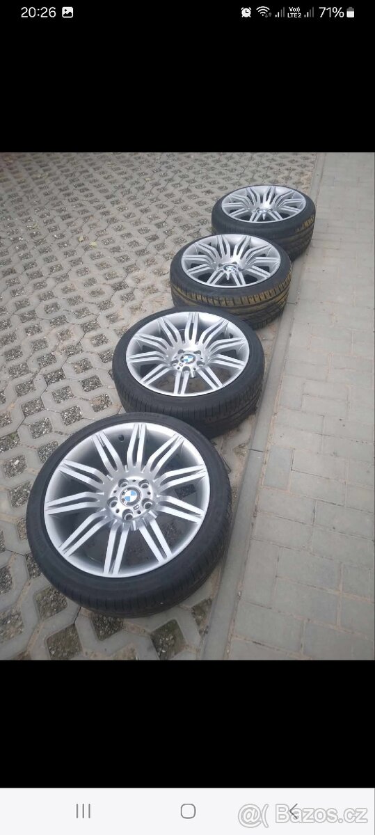 Kola 5x120 R19 styl 172 originální BMW m5