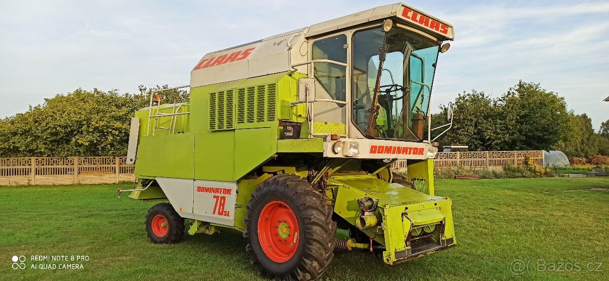 kombajn Claas Dominator 78 SL