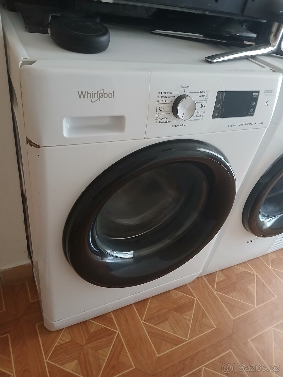 Pračka +sušička whirpool na 9kg
