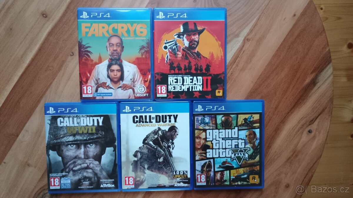 Hry na PS4