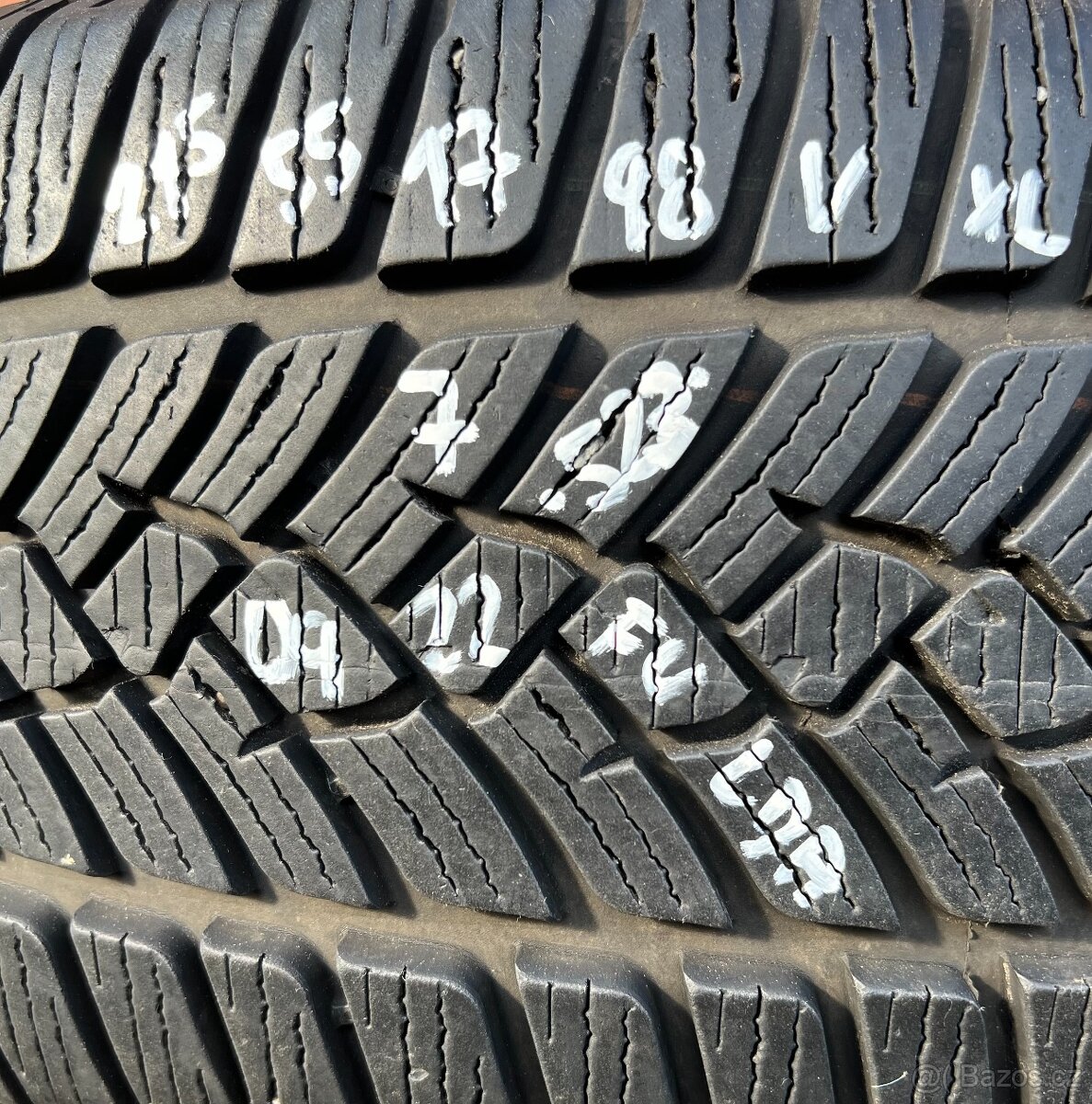 215/55 R17 98V XL zimní pneumatiky Fulda (0922)