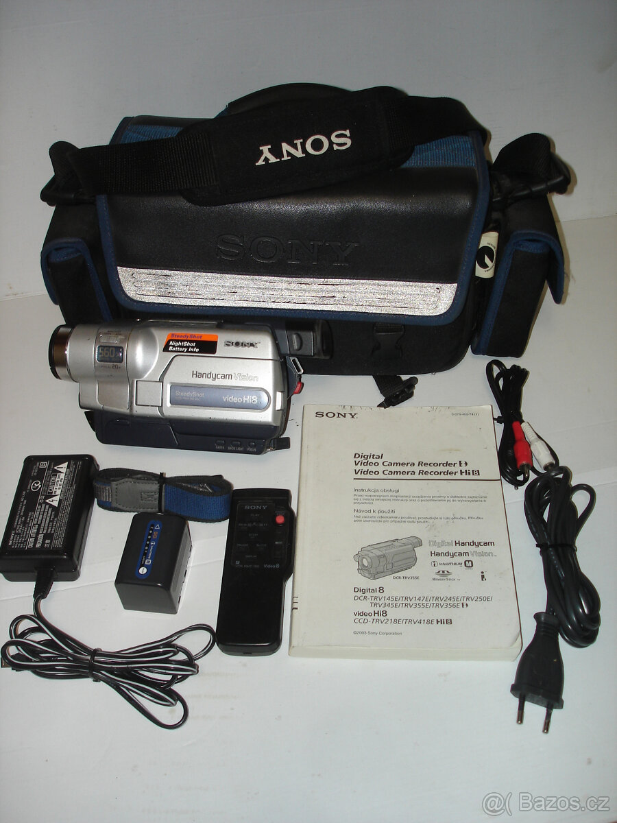 prodám kameru Sony CCD TR-TRV418E