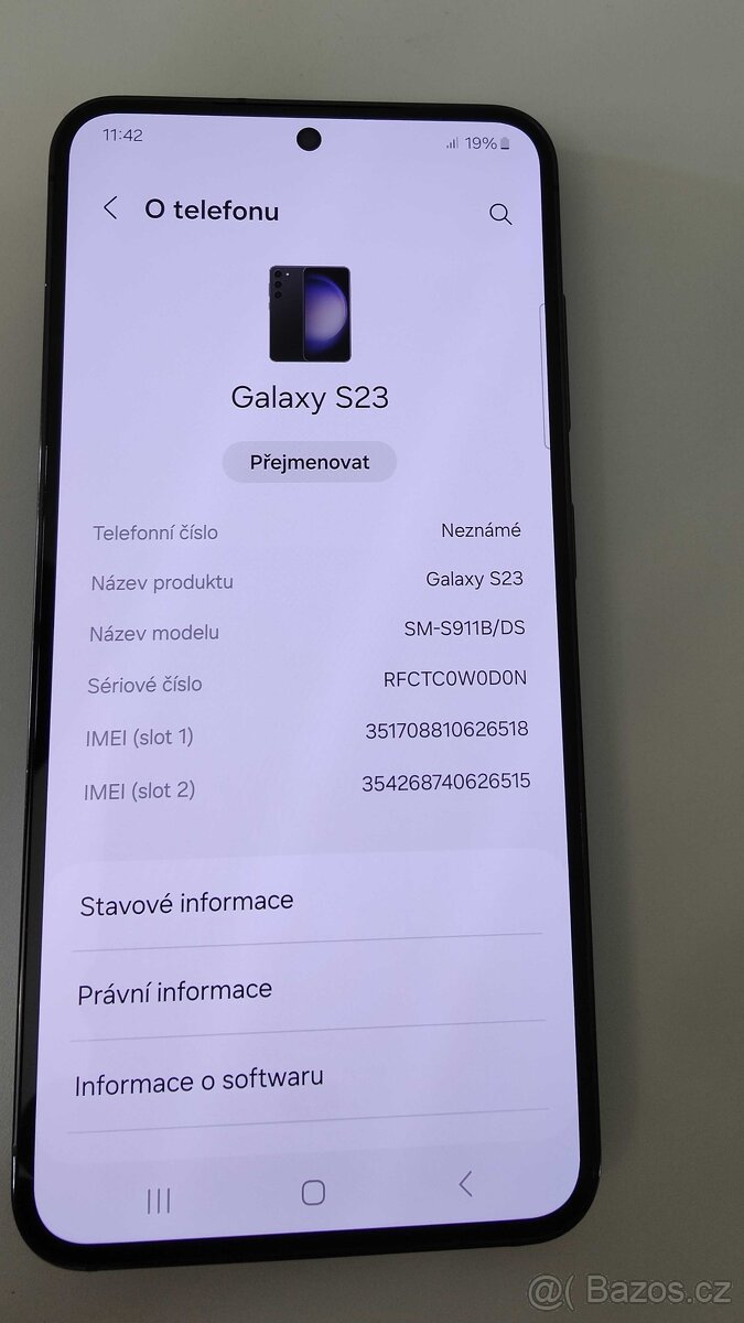 Samsung Galaxy S23 S911B 8GB/256GB